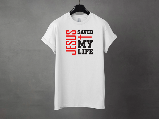 Jesus Saved My Life Premium Tee