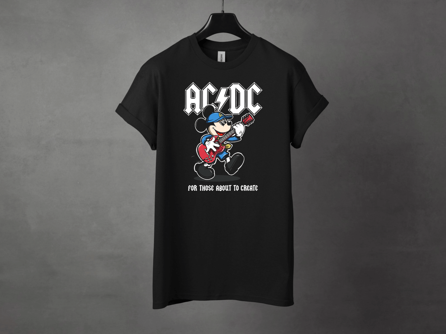 AC/DC 1 Premium Rock Tee - Asphalt Jungle Co