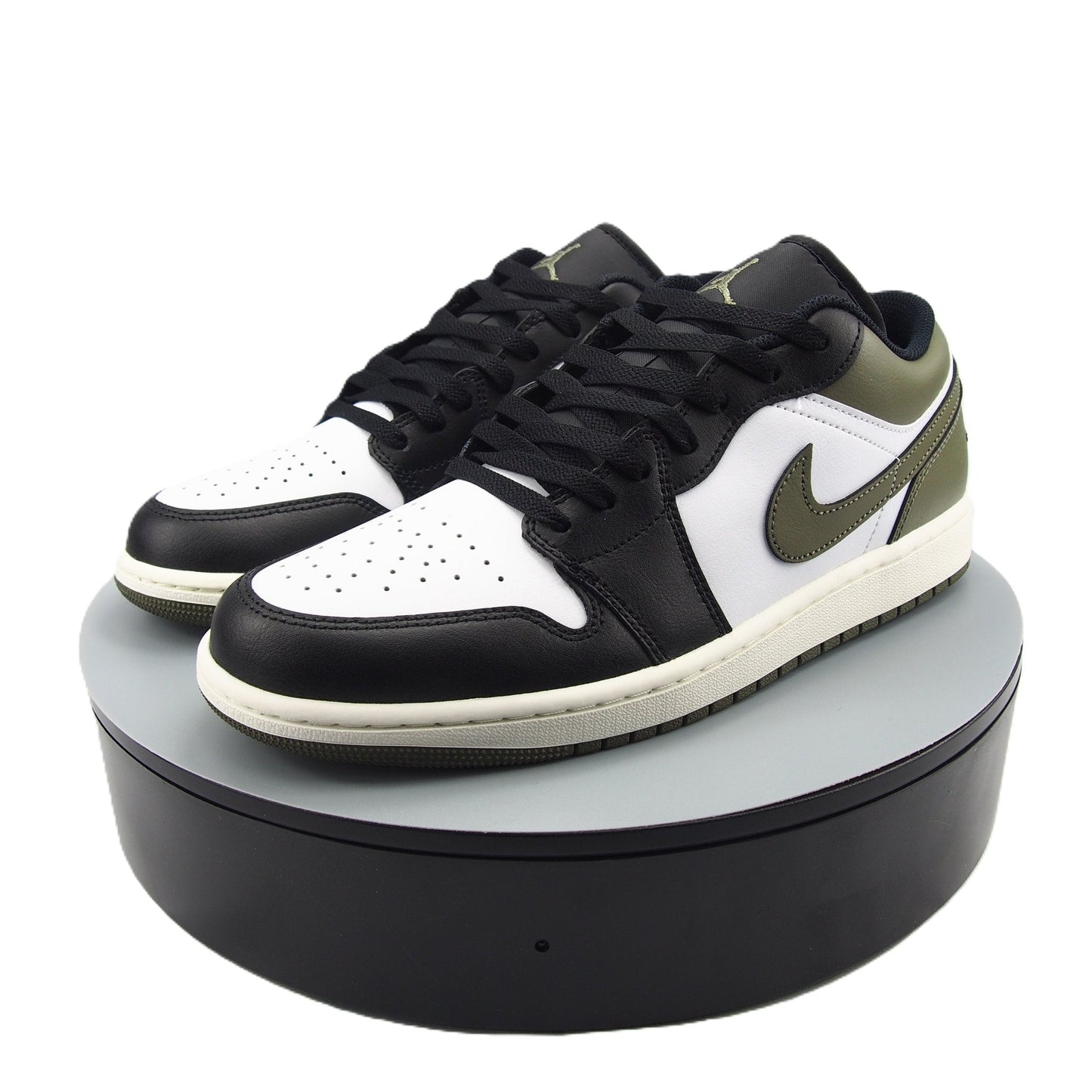 AIR JORDAN 1 LOW MEDIUM OLIVE MENS SHOES - Asphalt Jungle Co