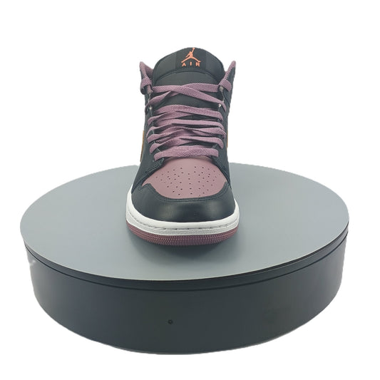 AIR JORDAN AJ1 MID SE MAUVE BLACK MENS SHOES - Asphalt Jungle Co