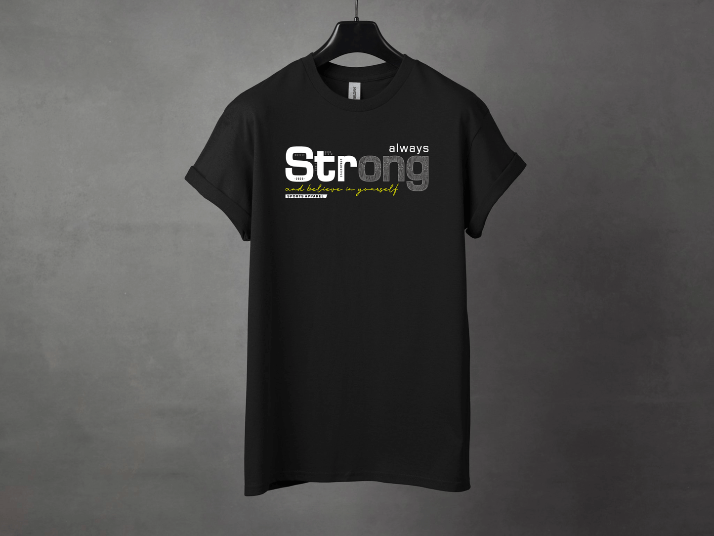 ALWAYS STRONG PREMIUM TEE - Asphalt Jungle Co