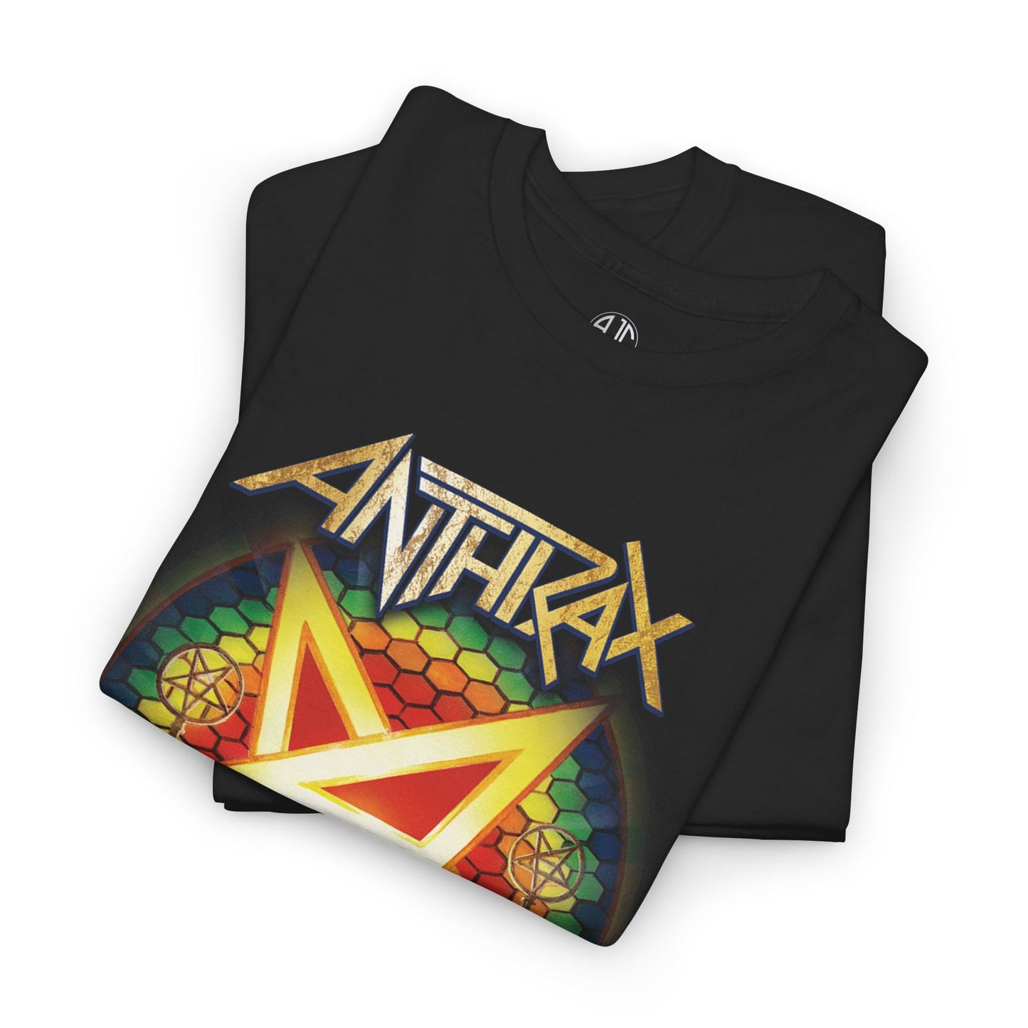 Anthrax Breathing Lightning Premium Metal Tee - Asphalt Jungle Co