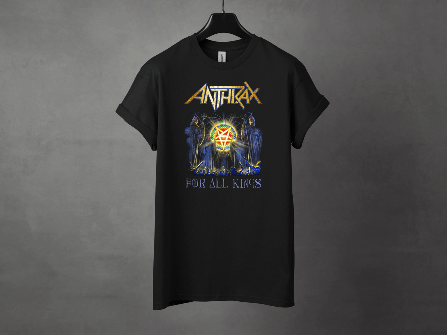 Anthrax For All Kings Premium Metal Tee - Asphalt Jungle Co