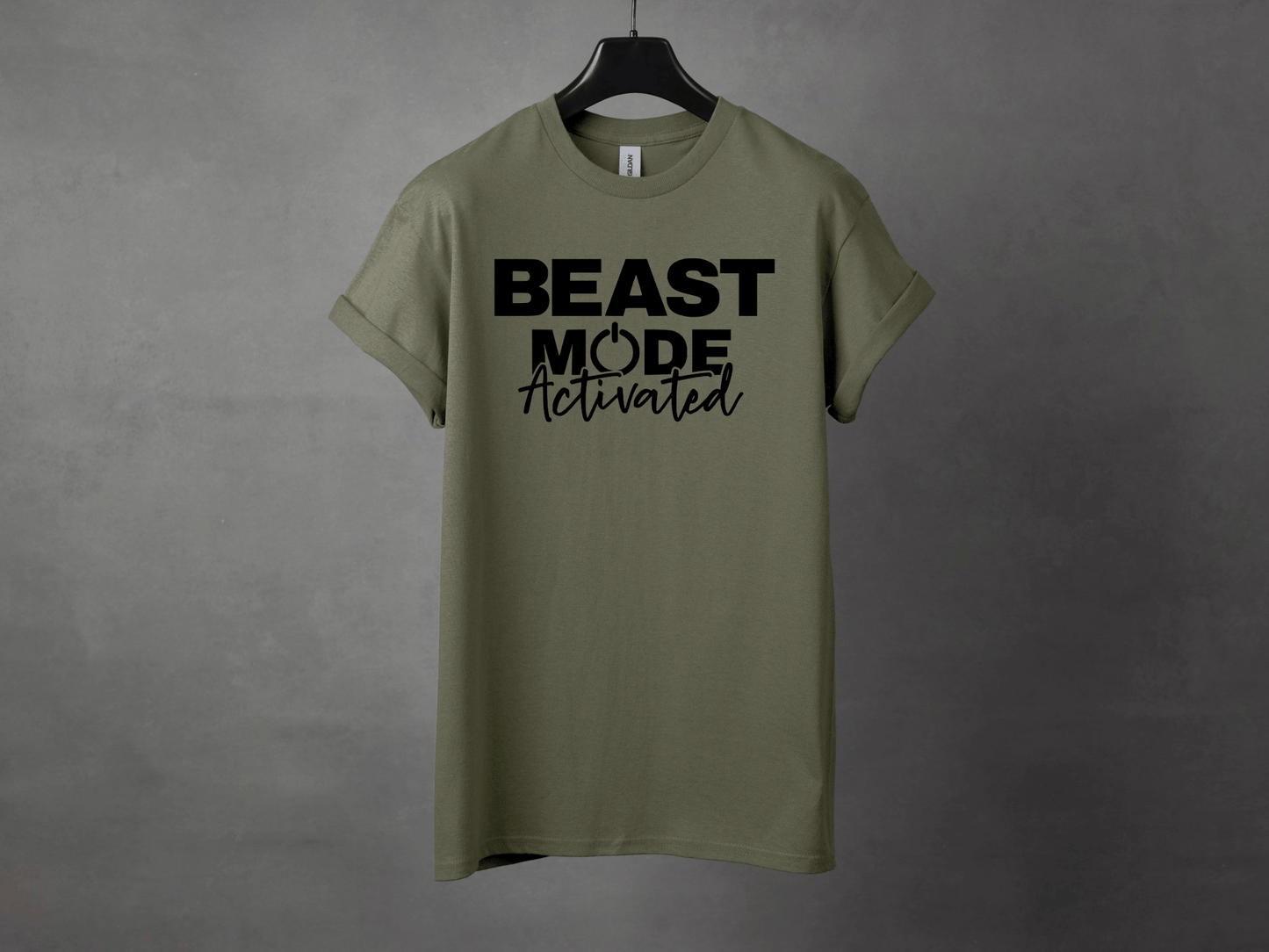 BEAST MODE ACTIVATED PREMIUM TEE - Asphalt Jungle Co