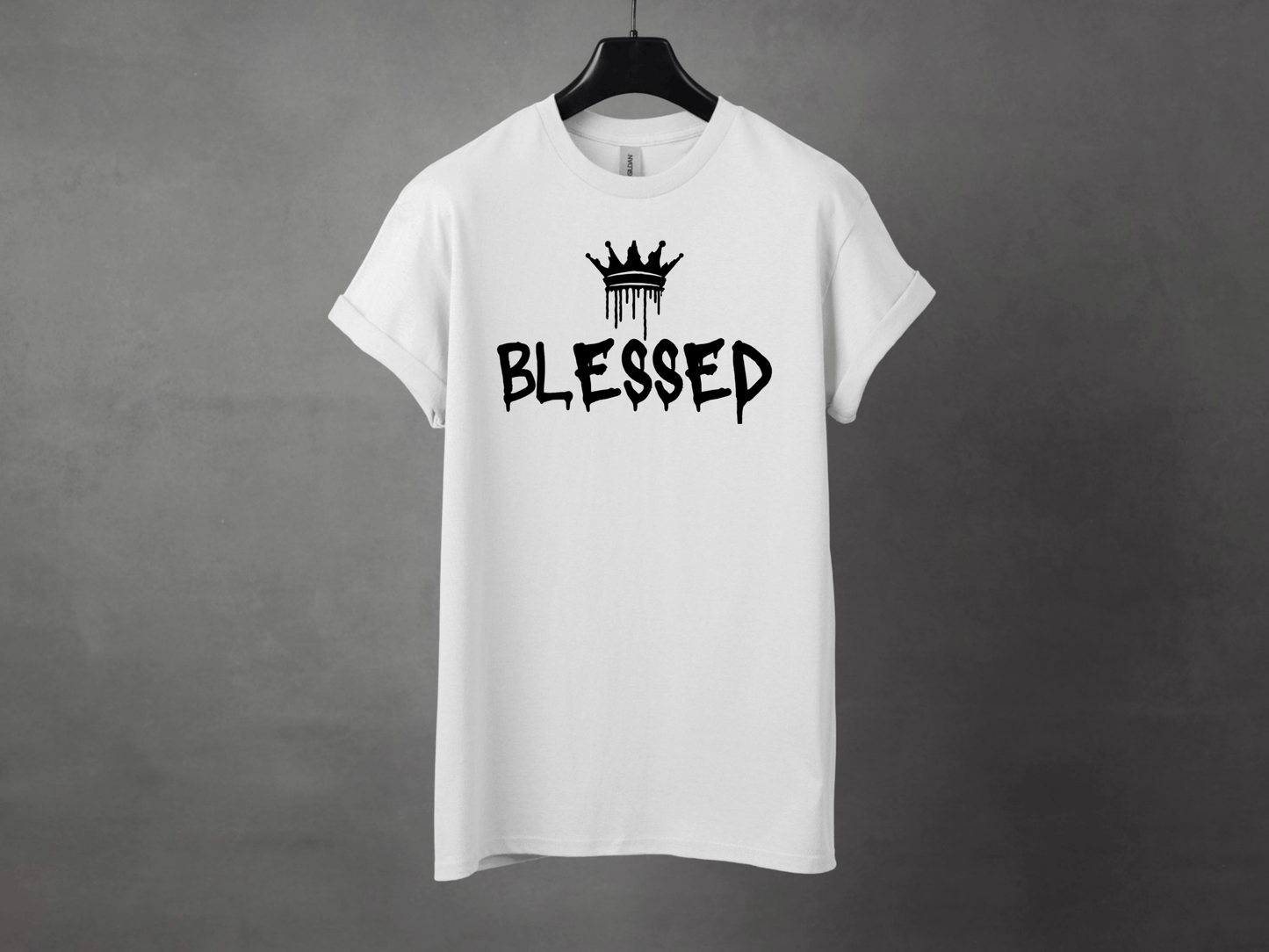 BLESSED PREMIUM TEE - Asphalt Jungle Co