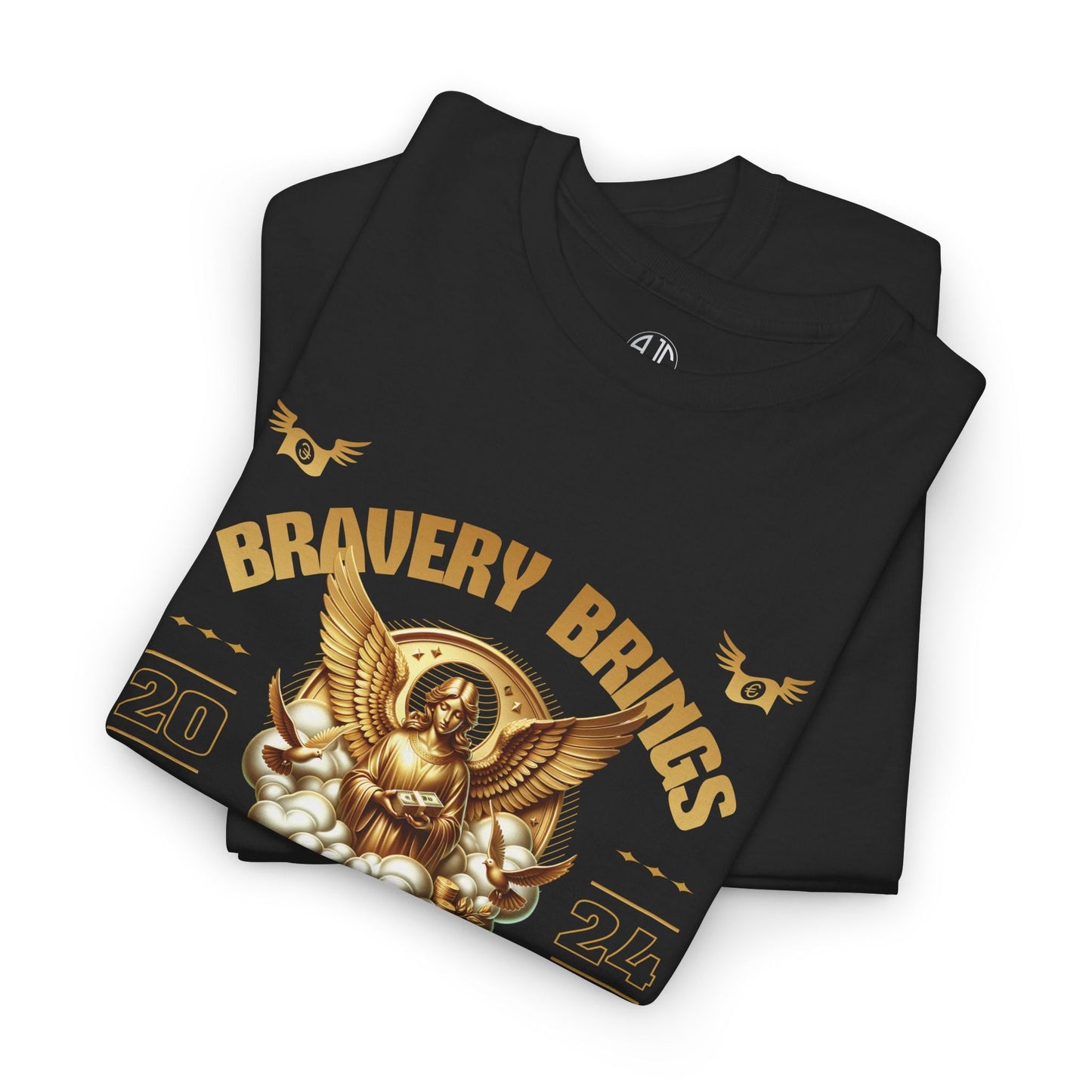 Bravery Brings Prosperity Pemium Streetwear Tee - Asphalt Jungle Co