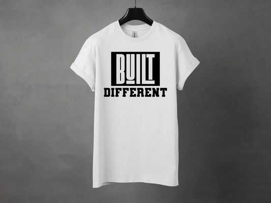 BUILT DIFFERENT PREMIUM TEE - Asphalt Jungle Co
