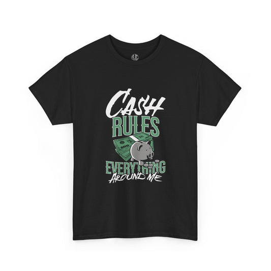 Cash Rules Everything Premium Streetwear Tee - Asphalt Jungle Co