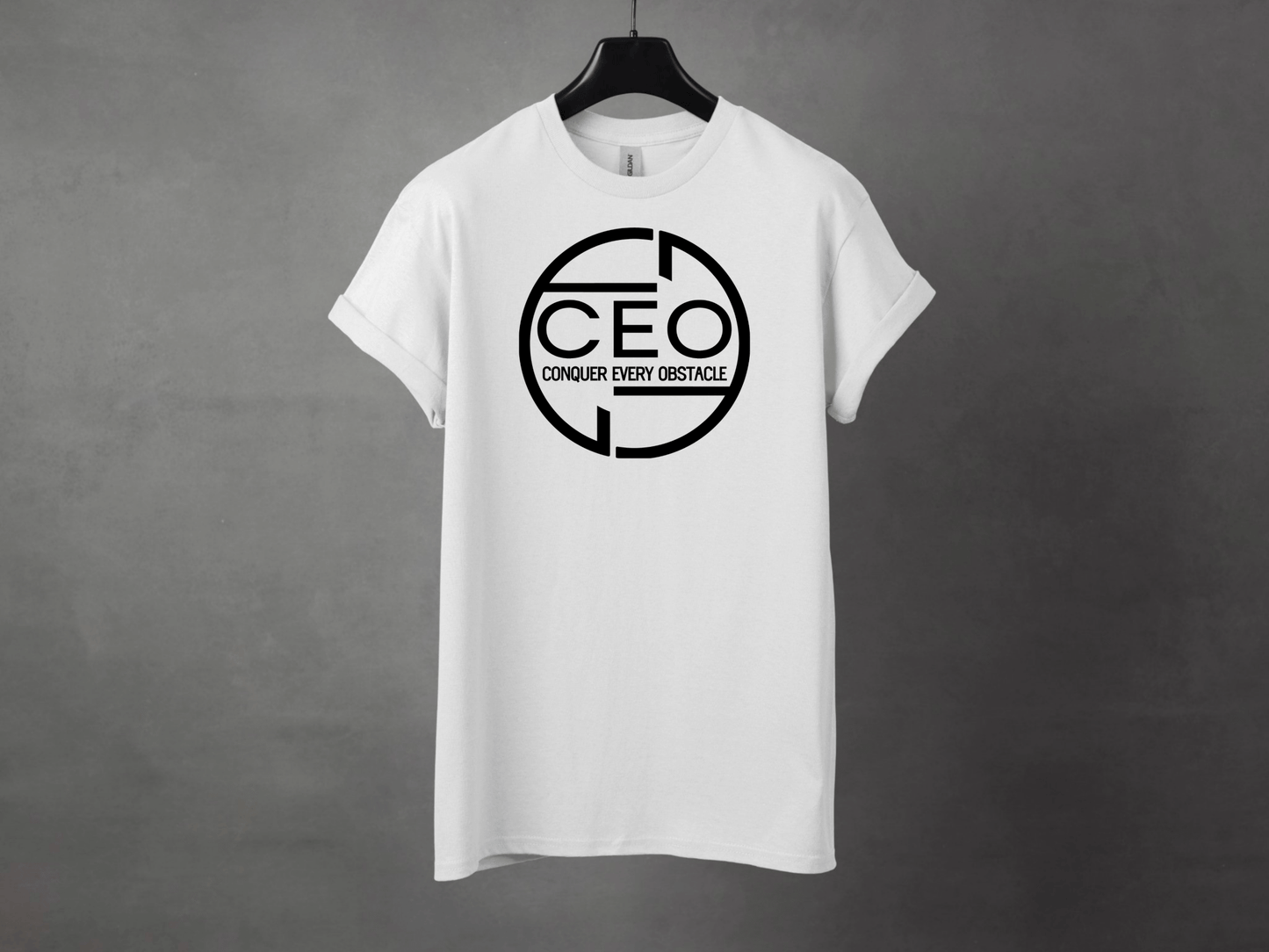 CONQUER EVERY OBSTACLE PREMIUM TEE - Asphalt Jungle Co