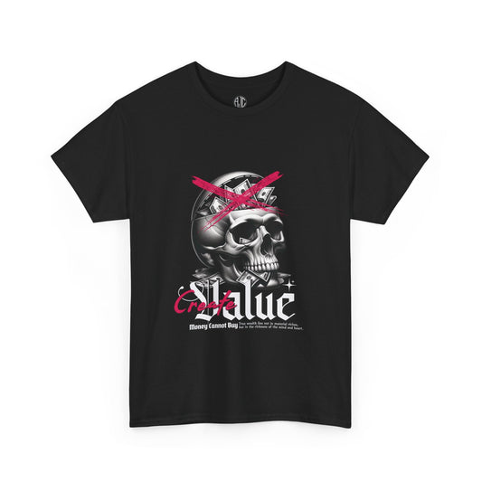 Create Value Premium Streetwear Tee - Asphalt Jungle Co