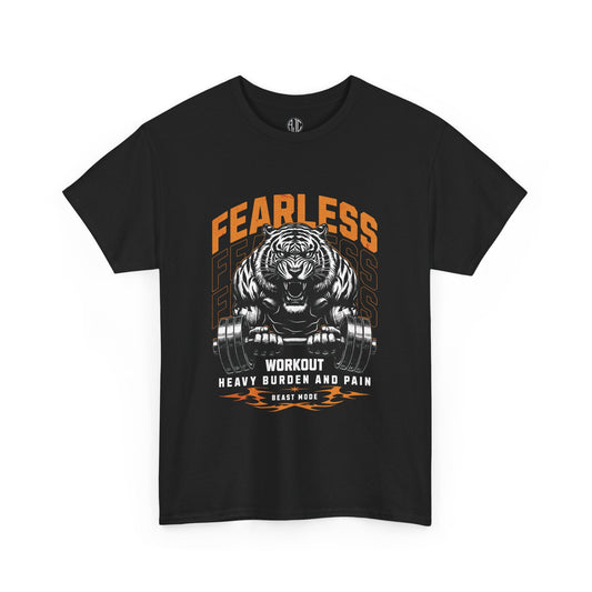 Fearless Premium Gym Workout Tee - Asphalt Jungle Co
