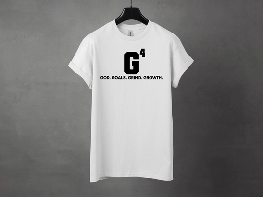 GOD GOALS GRIND 2 PREMIUM TEE - Asphalt Jungle Co