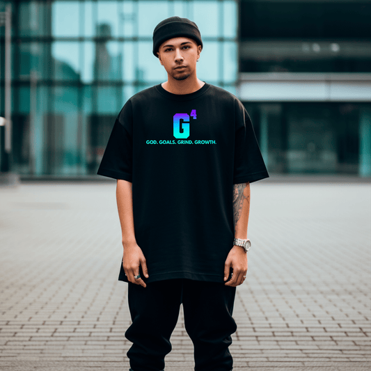 GOD GOALS GRIND PREMIUM TEE - Asphalt Jungle Co