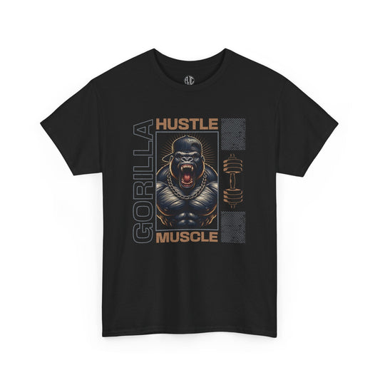 Gorilla Muscle Premium Gym Workout Tee - Asphalt Jungle Co
