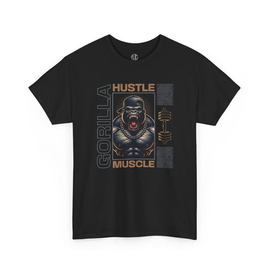 Gorilla Muscle Premium Gym Workout Tee - Asphalt Jungle Co