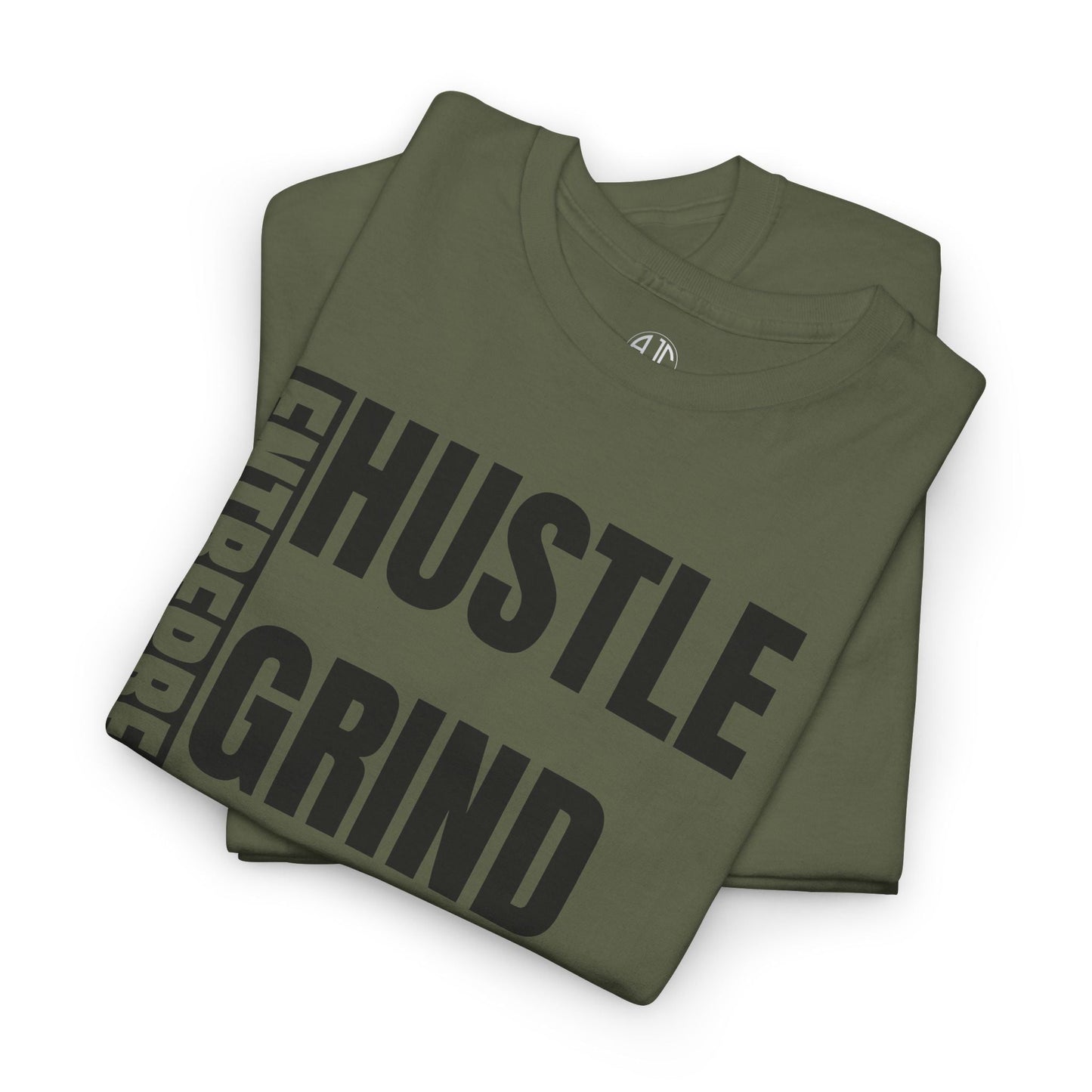 HUSTLE GRIND EXECUTE PREMIUM TEE - Asphalt Jungle Co