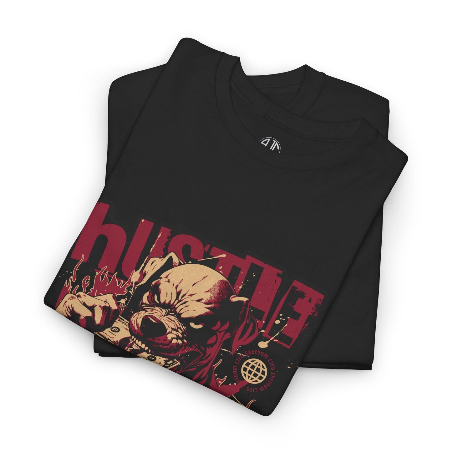 Hustle Predator Premium Streetwear Tee - Asphalt Jungle Co