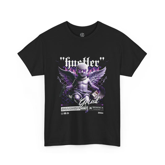 Hustler Grind Premium Streetwear Tee - Asphalt Jungle Co