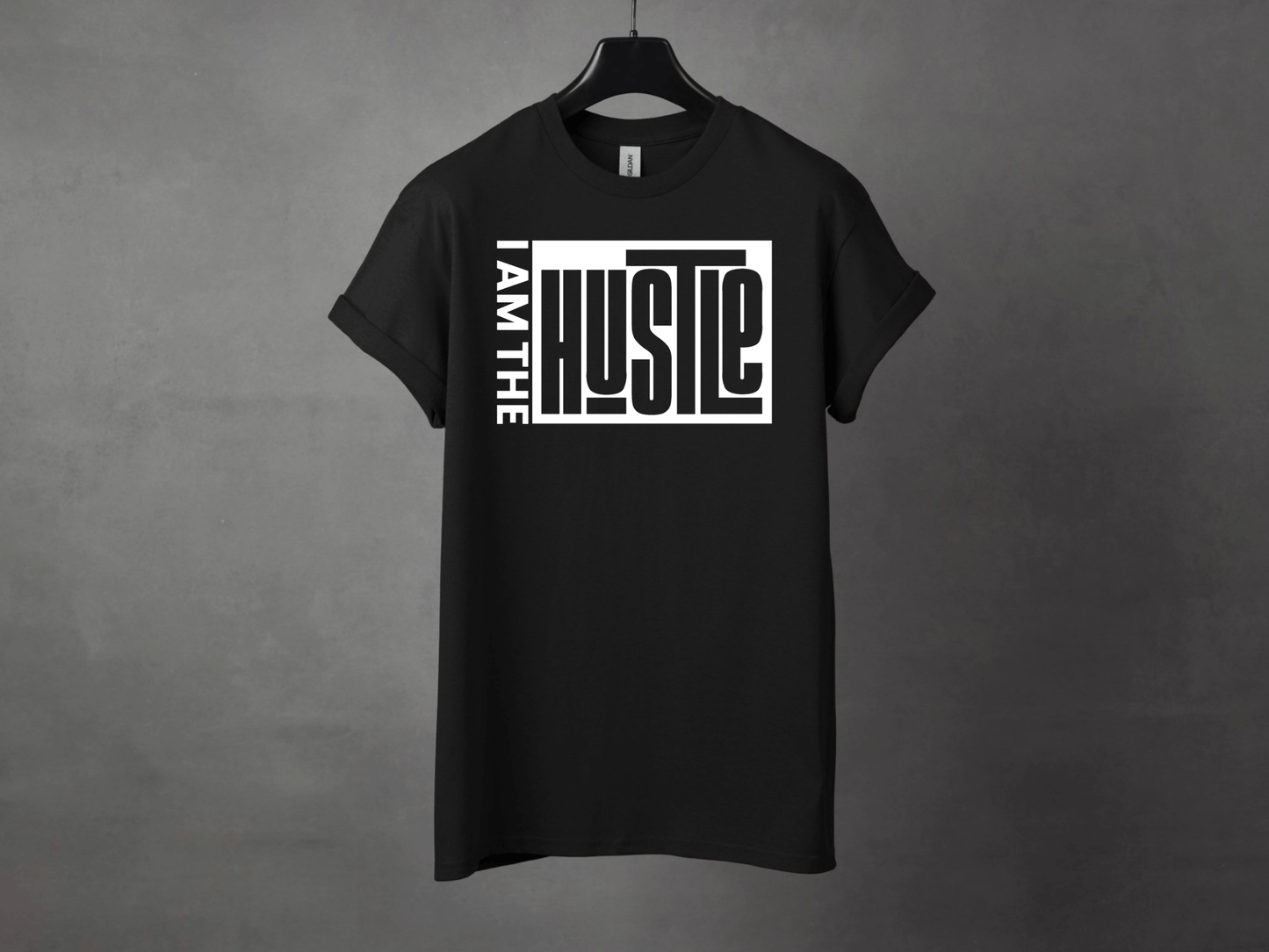 I AM THE HUSTLE PREMIUM TEE - Asphalt Jungle Co