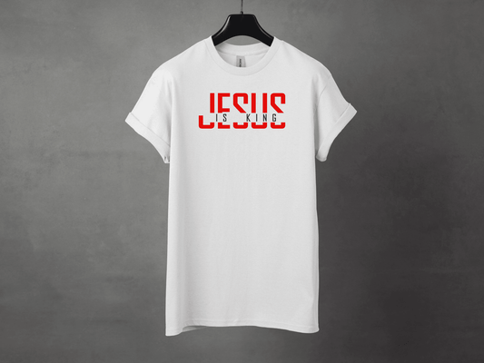 Jesus Is King 2 Premium Tee - Asphalt Jungle Co
