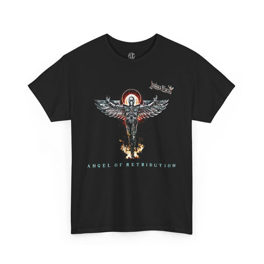 Judas Priest Angel Of Retribution Premium Metal Tee - Asphalt Jungle Co