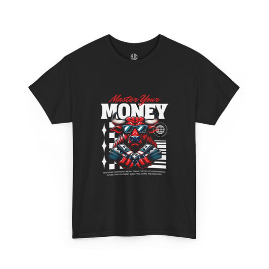 Master Your Money Premium Streetwear Tee - Asphalt Jungle Co
