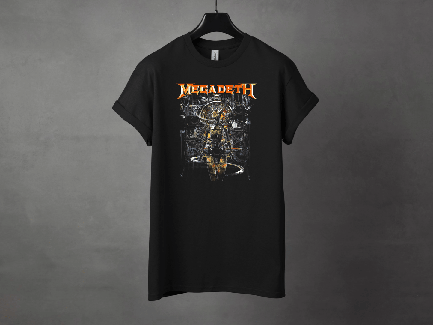 Megadeth 5 Premium Metal Tee - Asphalt Jungle Co