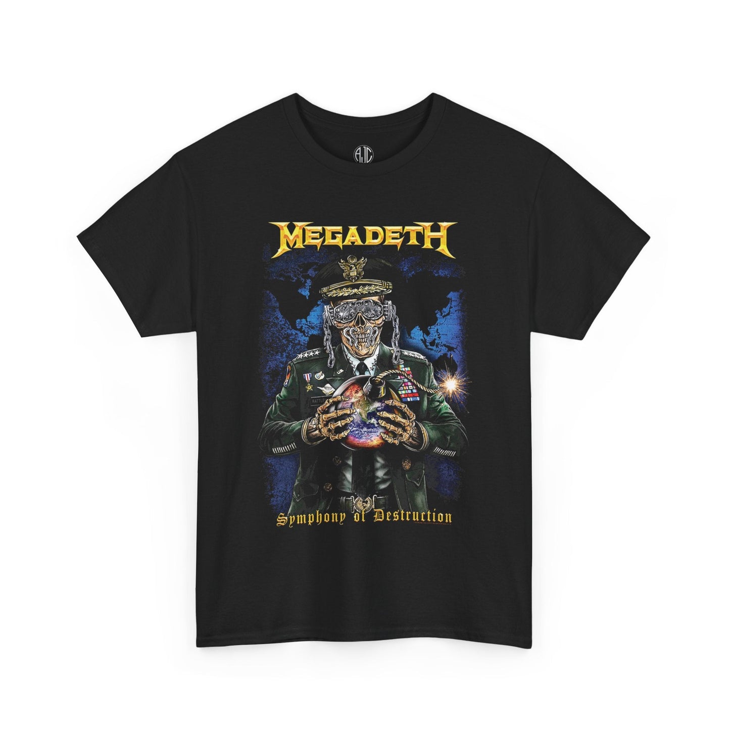 Megadeth Symphony Of Destruction Premium Metal Tee - Asphalt Jungle Co