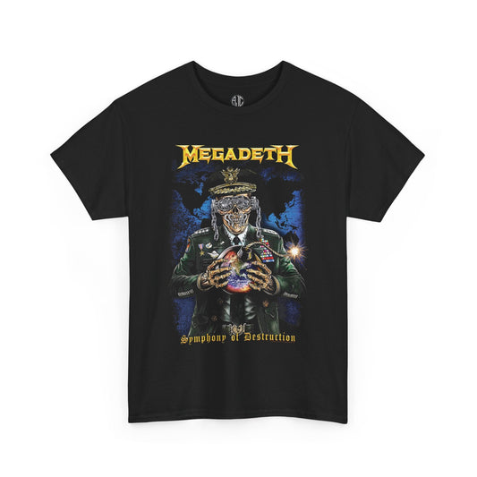 Megadeth Symphony Of Destruction Premium Metal Tee - Asphalt Jungle Co