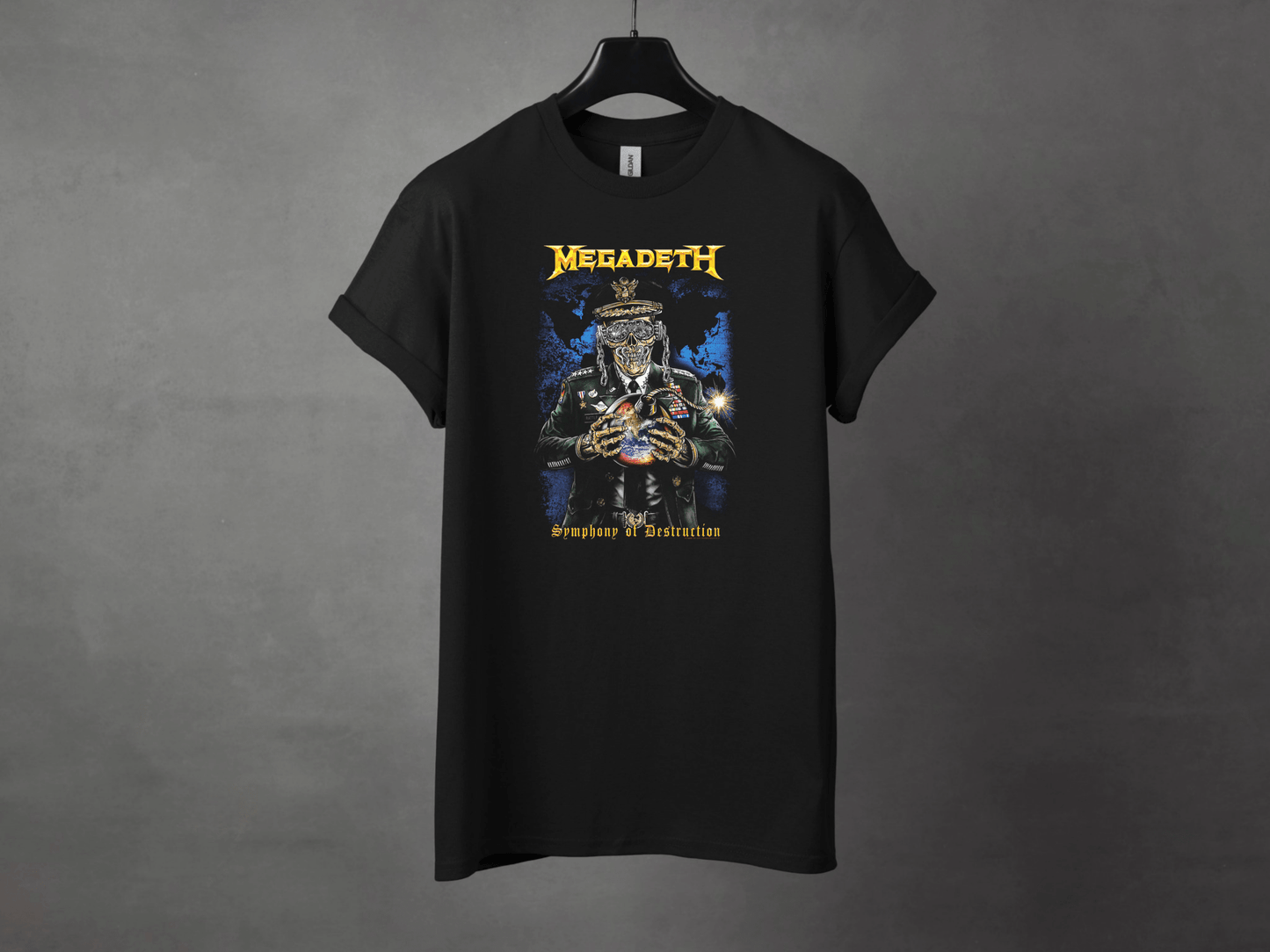 Megadeth Symphony Of Destruction Premium Metal Tee - Asphalt Jungle Co