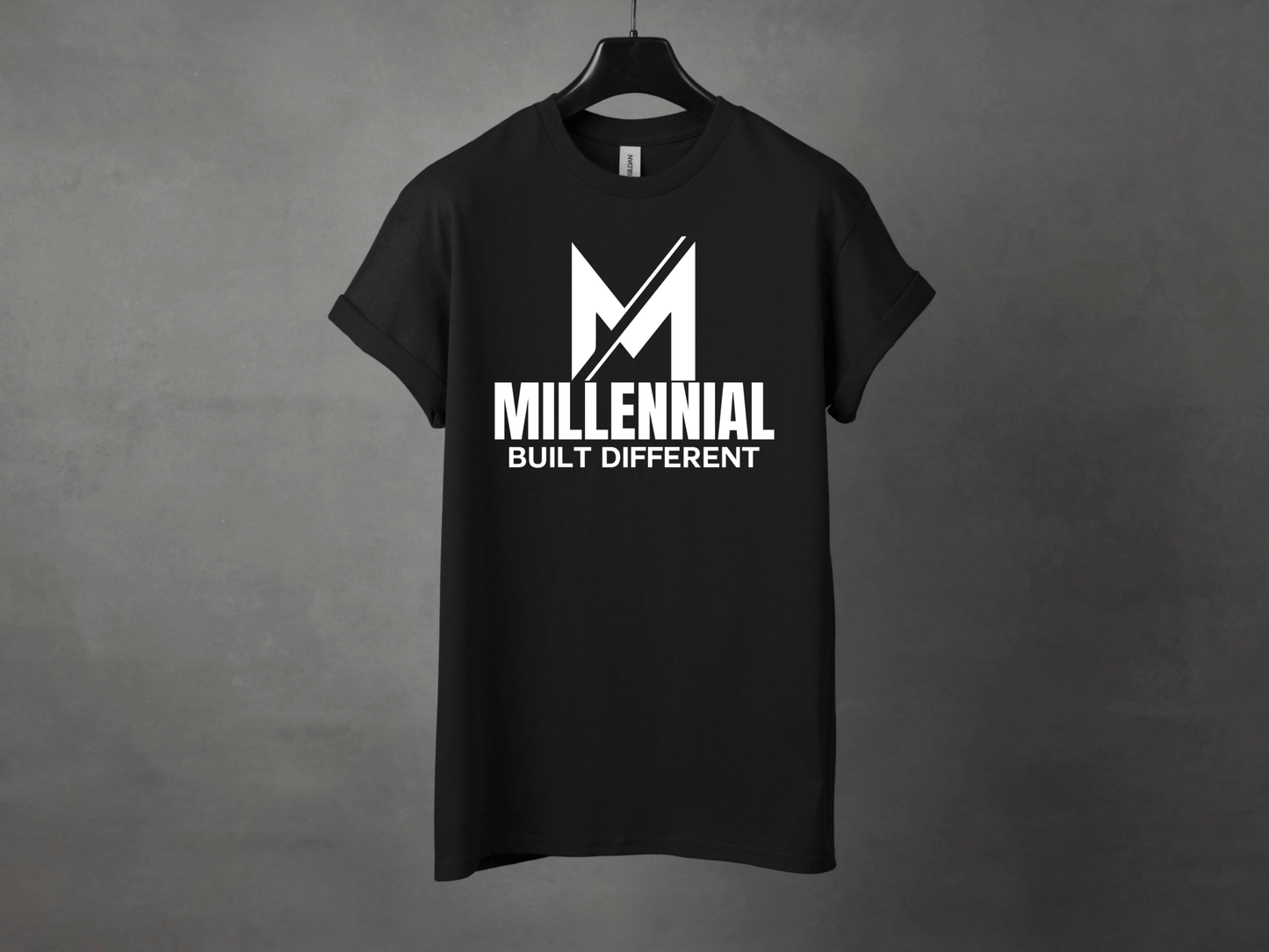 MILLENNIAL BUILT DIFFERENT PREMIUM TEE - Asphalt Jungle Co