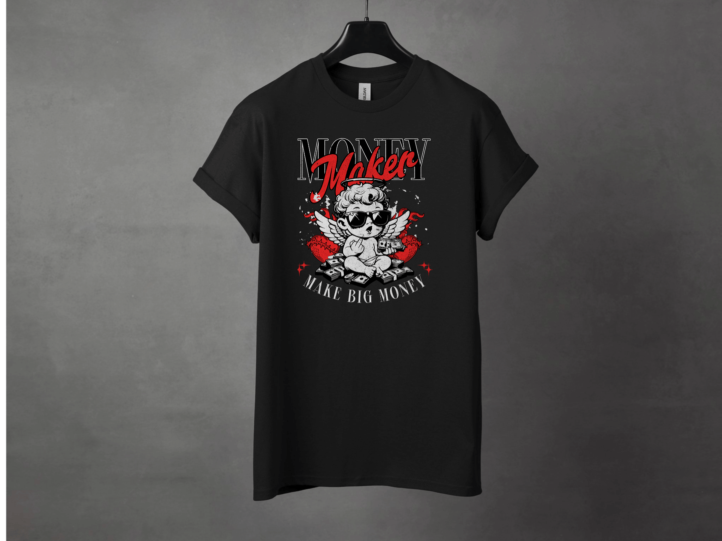 Money Maker Premium Streetwear Tee - Asphalt Jungle Co