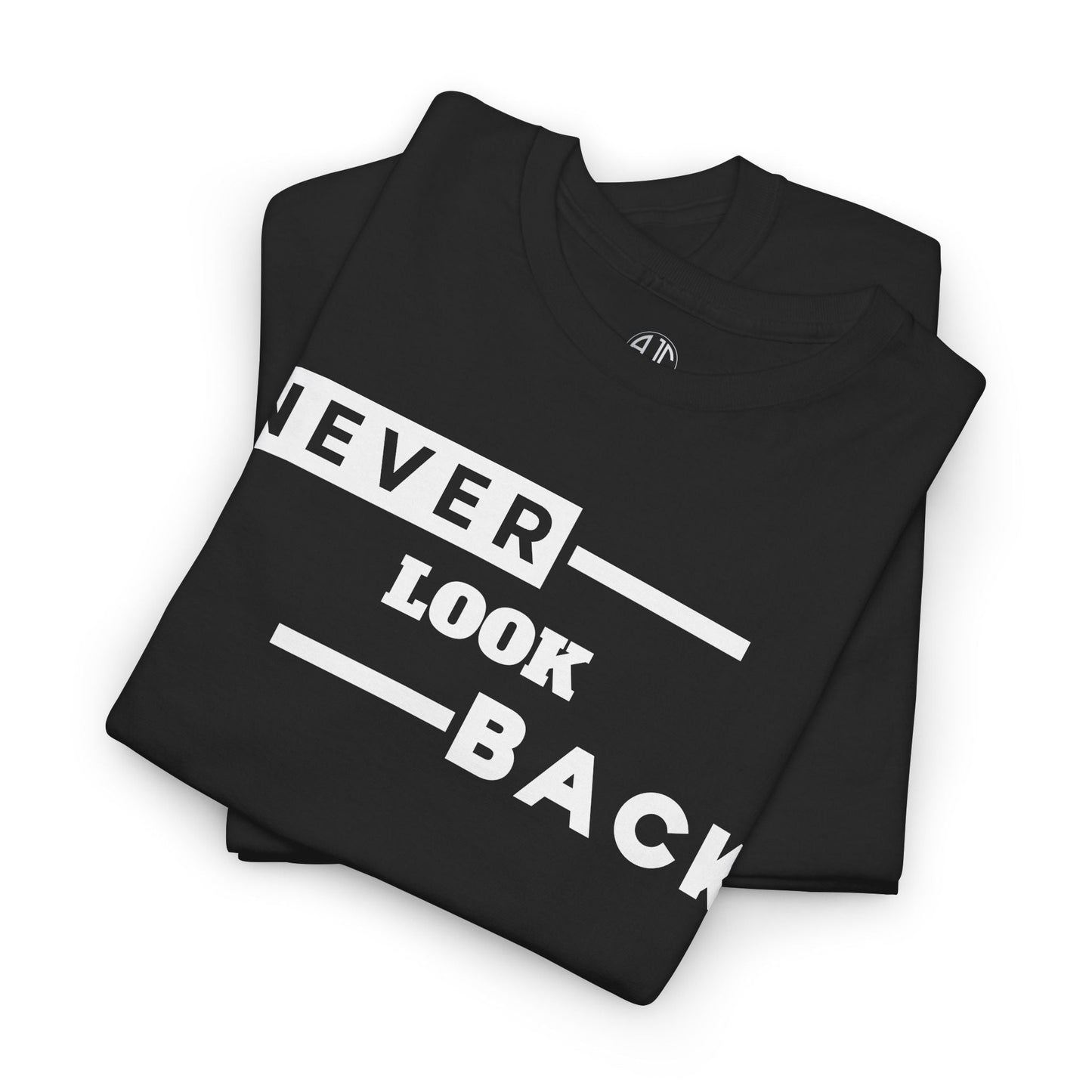 NEVER LOOK BACK PREMIUM TEE - Asphalt Jungle Co