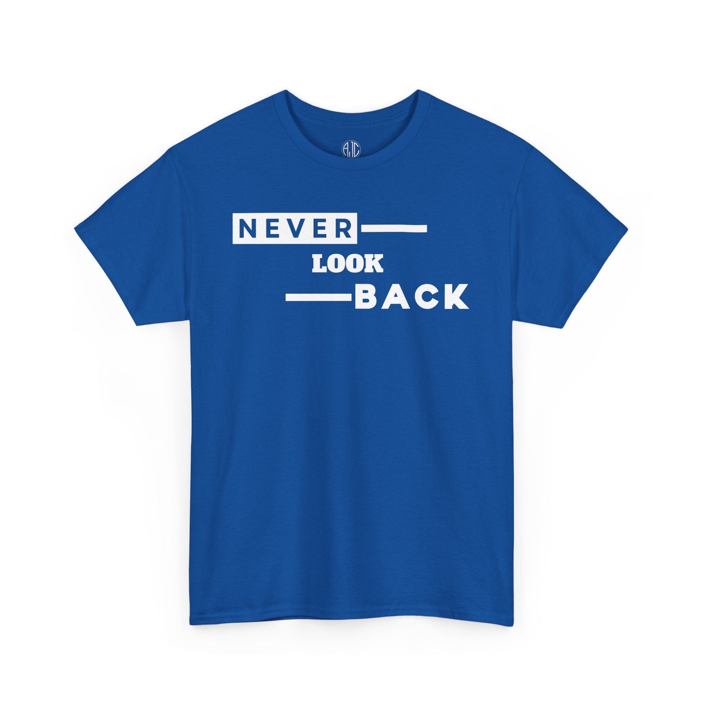 NEVER LOOK BACK PREMIUM TEE - Asphalt Jungle Co