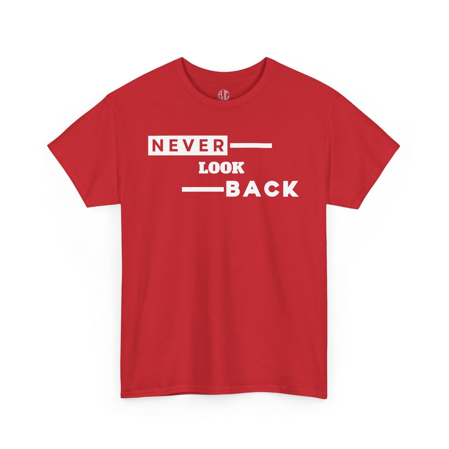 NEVER LOOK BACK PREMIUM TEE - Asphalt Jungle Co