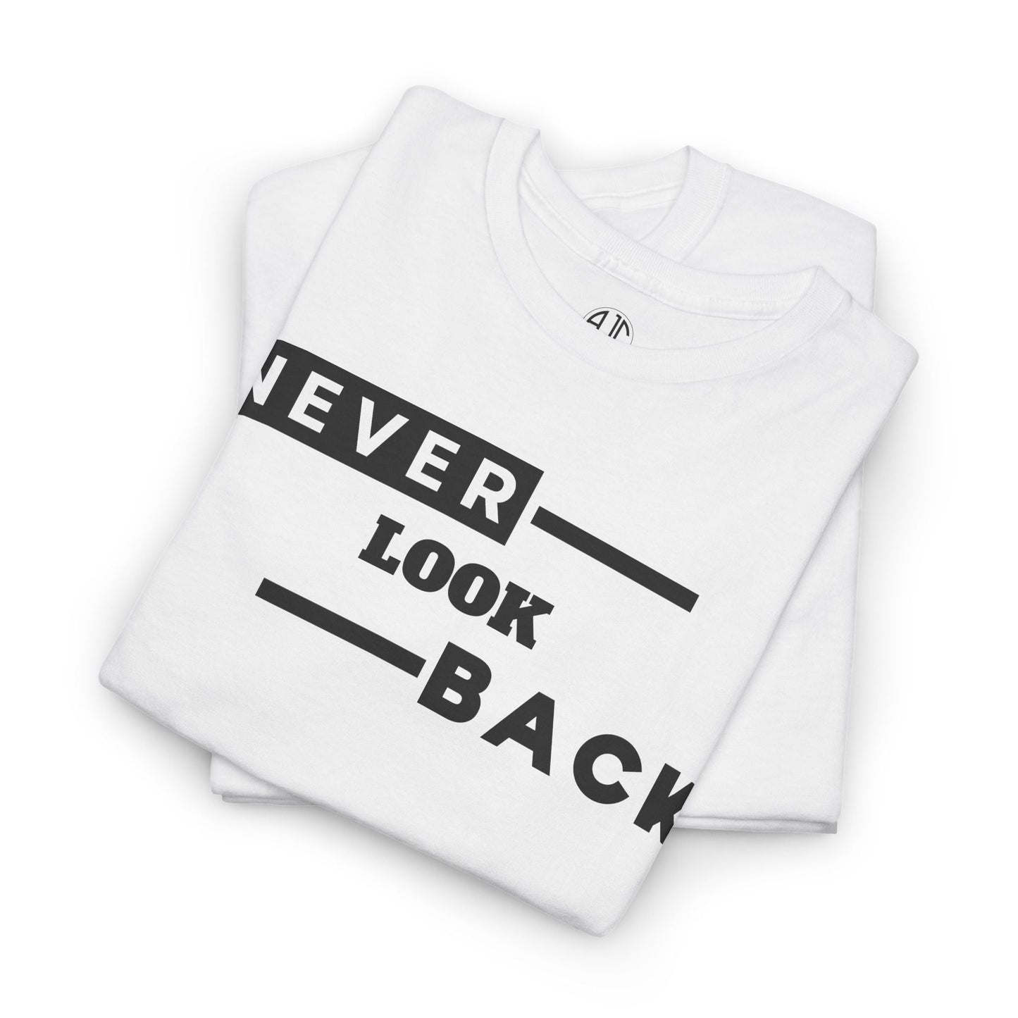 NEVER LOOK BACK PREMIUM TEE - Asphalt Jungle Co