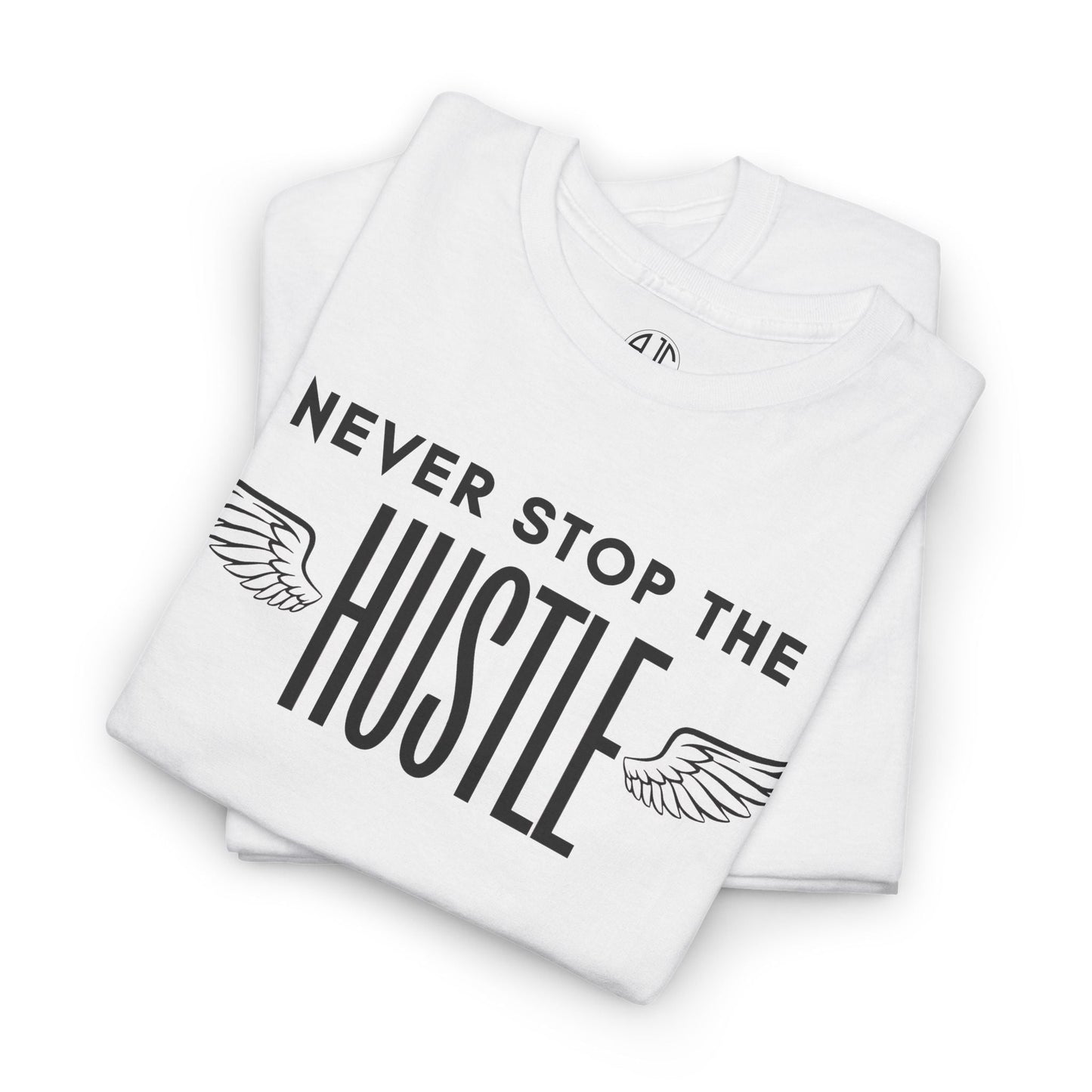 NEVER STOP THE HUSTLE PREMIUM TEE - Asphalt Jungle Co