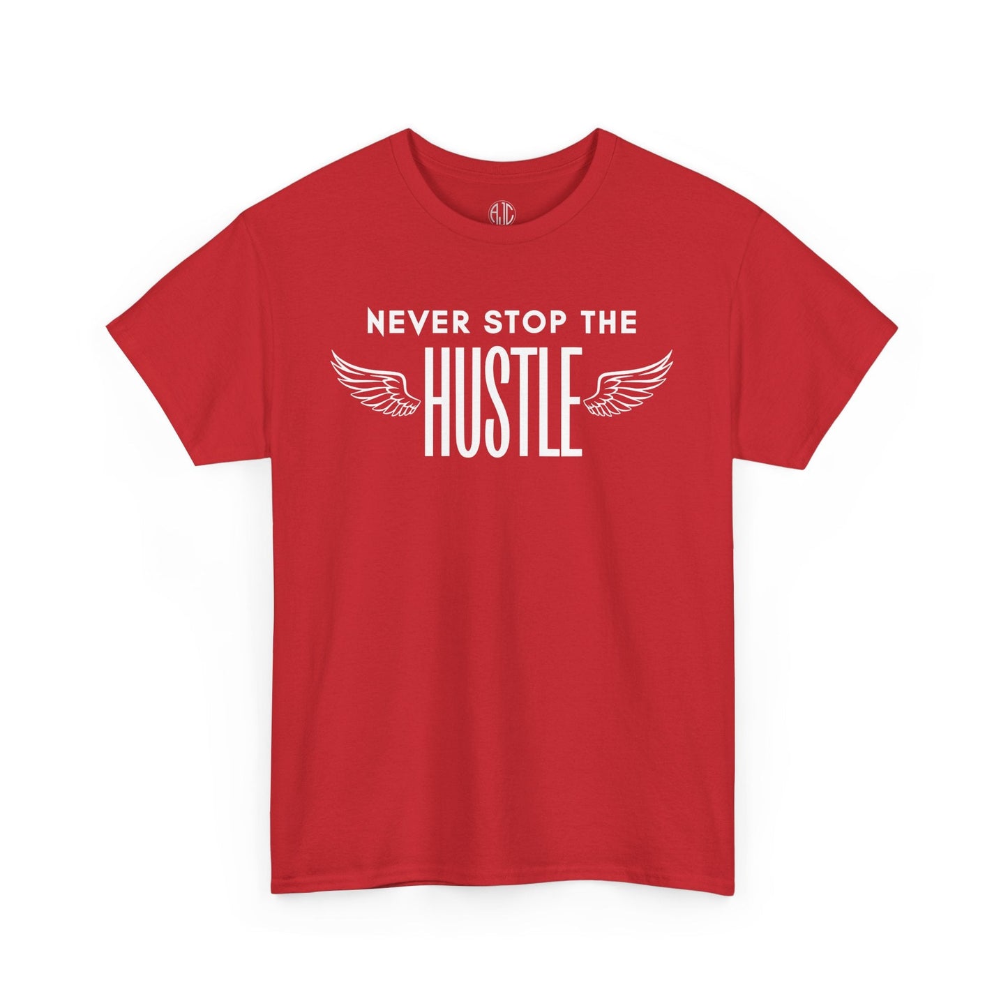 NEVER STOP THE HUSTLE PREMIUM TEE - Asphalt Jungle Co