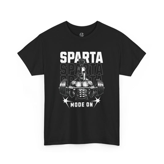 Sparta Mode Premium Gym Workout Tee - Asphalt Jungle Co