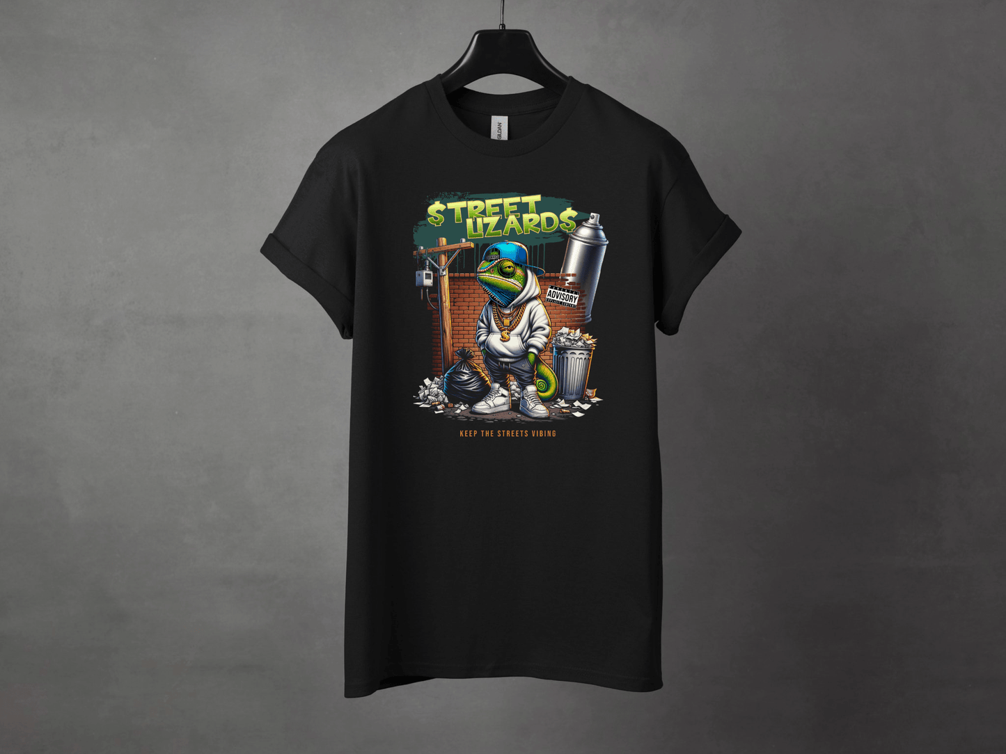 Street Lizards Premium Streetwear Tee - Asphalt Jungle Co