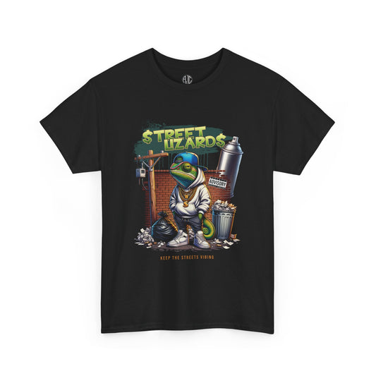 Street Lizards Premium Streetwear Tee - Asphalt Jungle Co