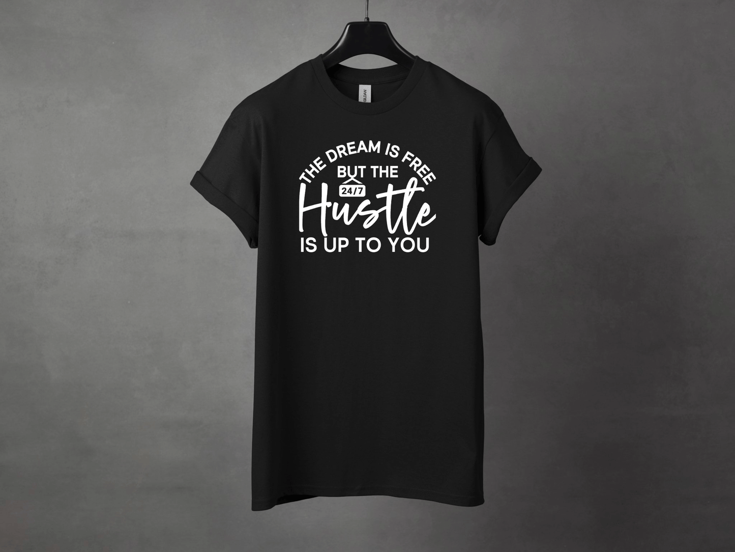 THE DREAM IS FREE PREMIUM TEE - Asphalt Jungle Co