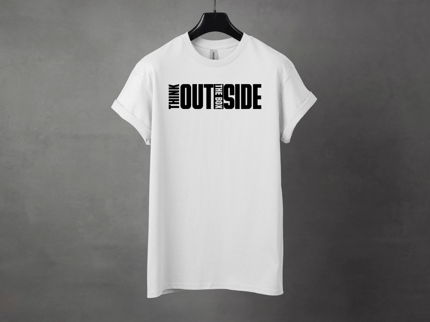 THINK OUTSIDE THE BOX PREMIUM TEE - Asphalt Jungle Co