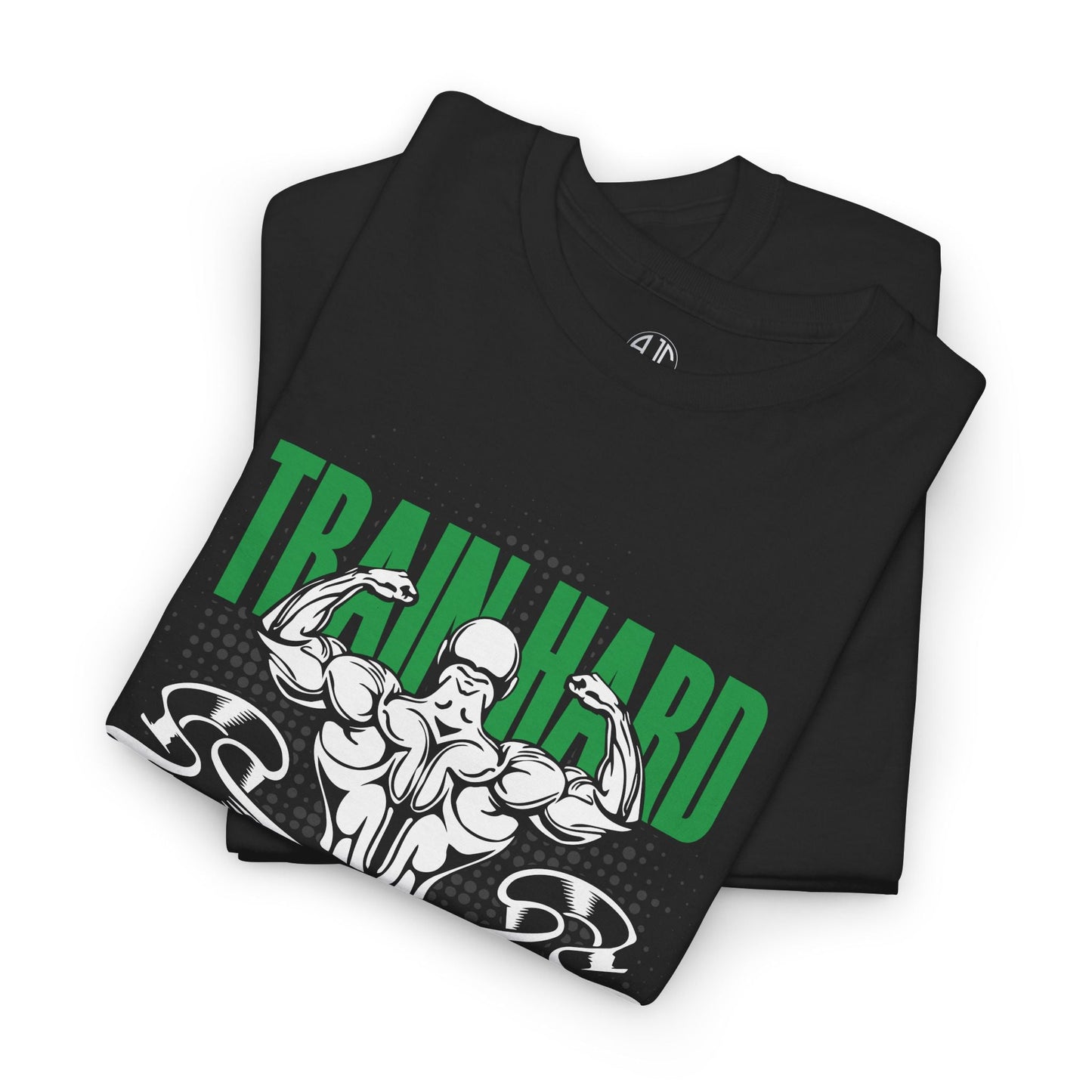 Train Hard Premium Gym Workout Tee - Asphalt Jungle Co