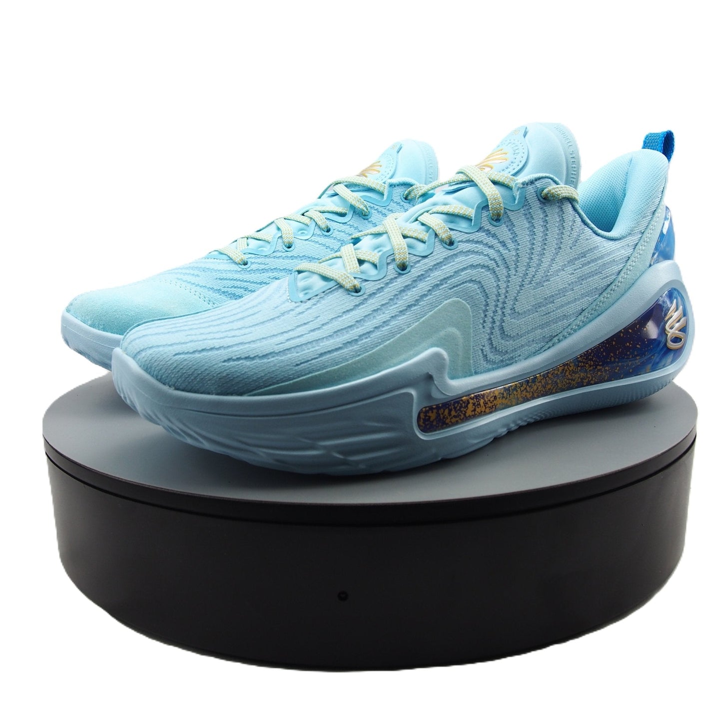 UNDER ARMOUR CURRY 12 PISCES BLUE MENS SHOES - Asphalt Jungle Co