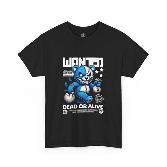 Wanted Premium Streetwear Tee - Asphalt Jungle Co