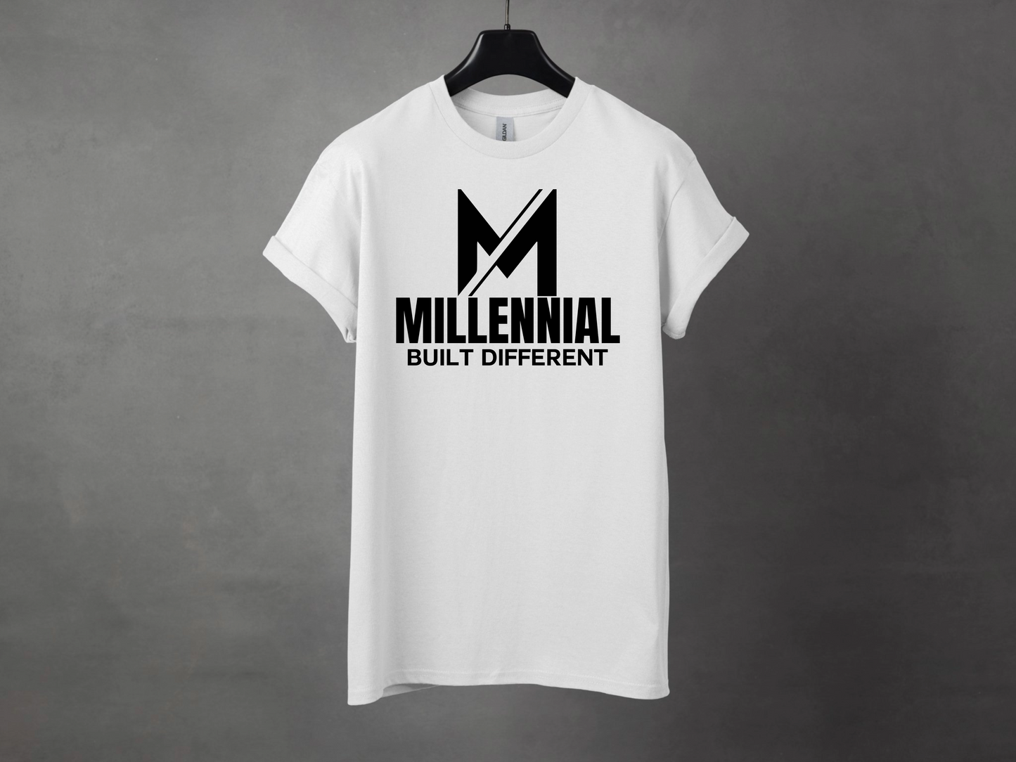 MILLENNIAL BUILT DIFFERENT PREMIUM TEE
