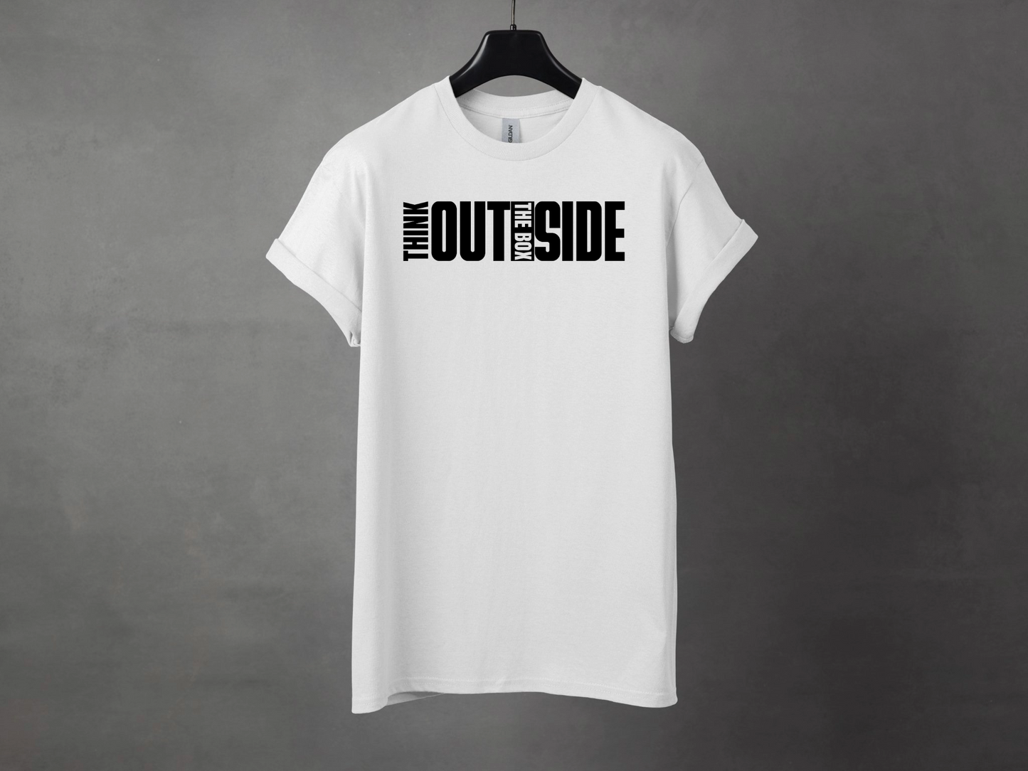 THINK OUTSIDE THE BOX PREMIUM TEE
