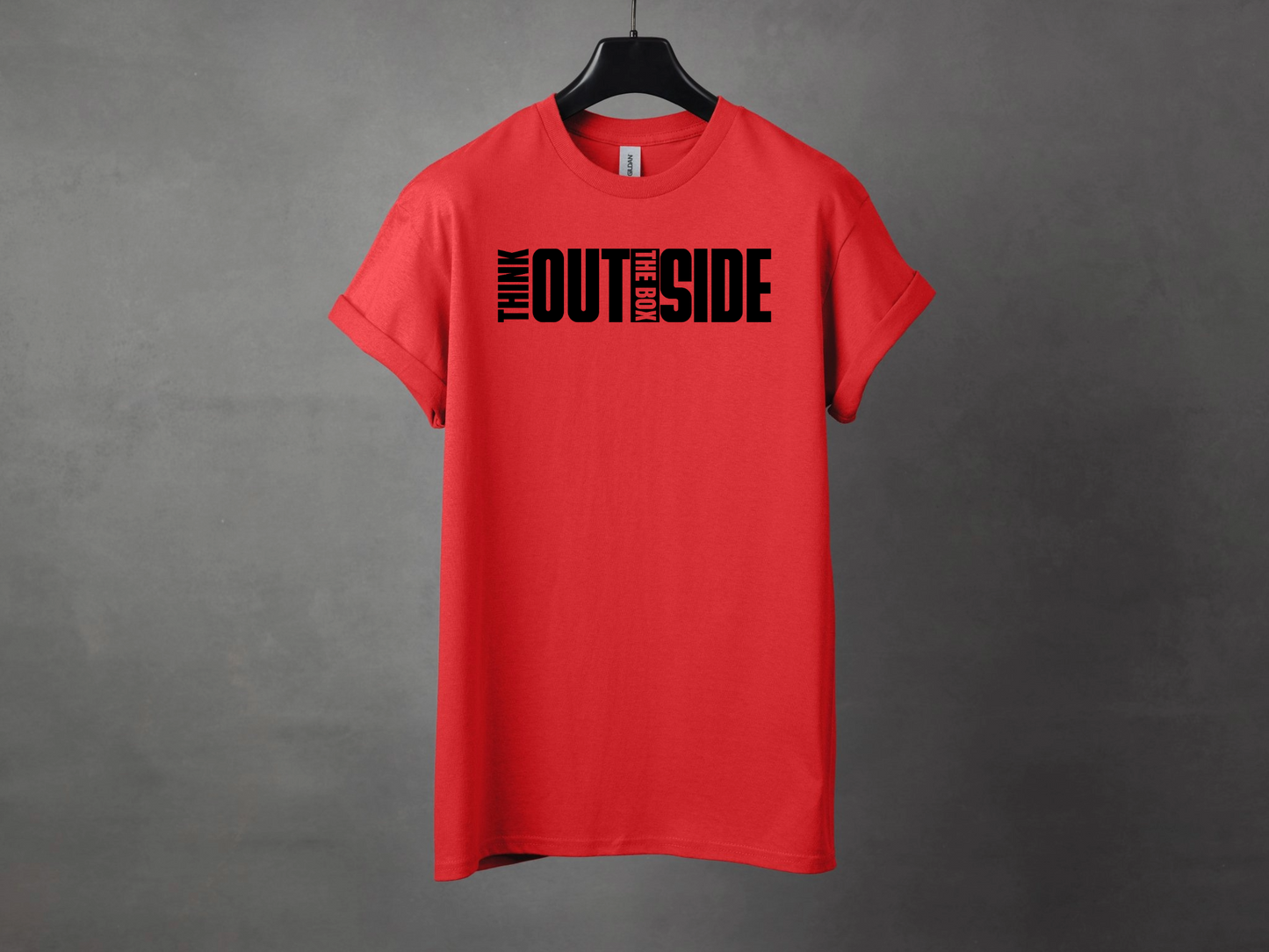 THINK OUTSIDE THE BOX PREMIUM TEE
