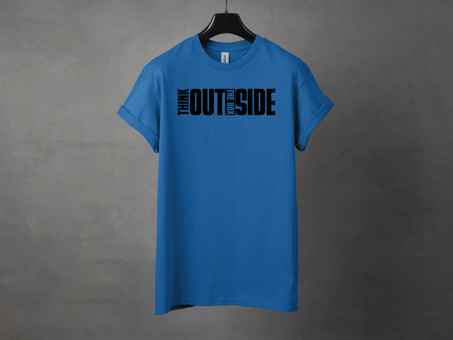 THINK OUTSIDE THE BOX PREMIUM TEE